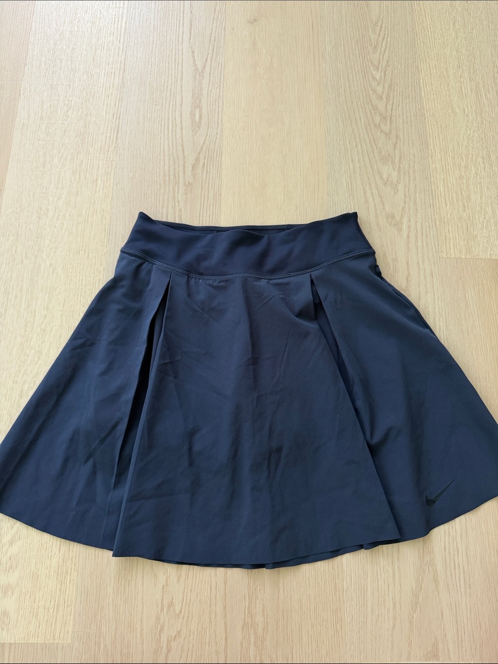 NWOT Nike Dri-Fit Women's Navy Athletic Skater Tennis Skirt with Pleats Size XS